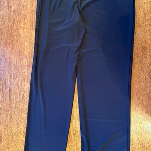 Gray Straight-Leg Pants